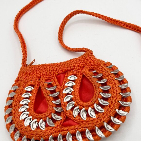 Boho Crochet Purse - Picture 1 of 3